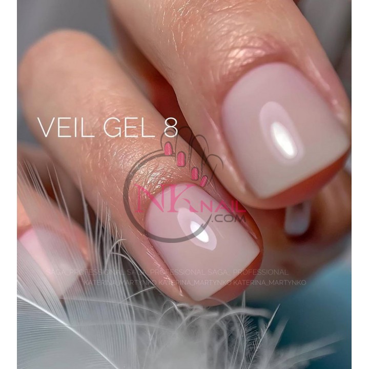Гель Saga Builder Gel Veil №008, 30 мл
